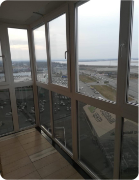 Французское остекление балконов