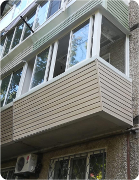 Внешняя и внутренняя отделка балконов